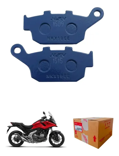 shake1950(4点) Pastilha Freio Original Traseira Honda Nc 750x Abs Nissin