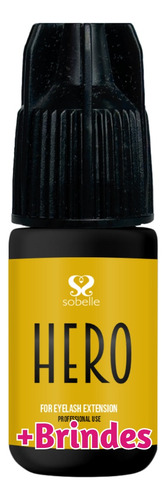 Cola Para Extensão Alongamento De Cílios Sobelle Hero 5ml