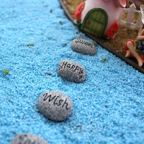 Adoquines En Maceta, Decoración En Maceta De Piedras