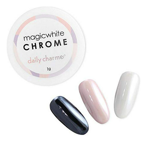 Brillantinas - Daily Charme Magic White Chrome Powder