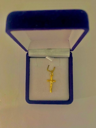 Imagen 6 de 9 de Dije De Oro 18k Crucifijo Mujer Hombre Garantía De Por Vida