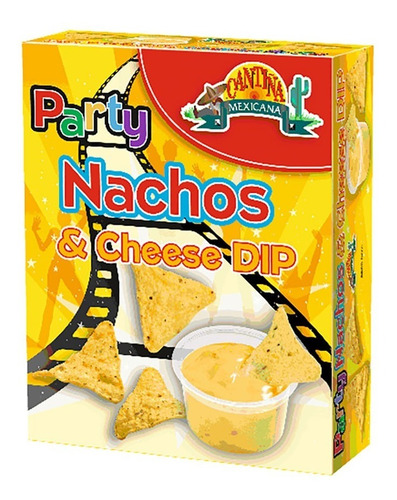 Kit Party Nachos E Cheese Dip Cantina Mexicana 150g