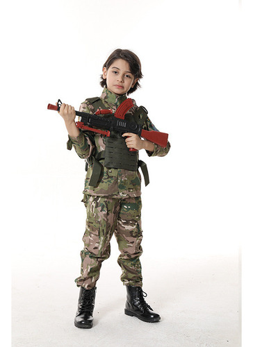 Disfraz Infantil De Carnaval, Disfraz De Soldado, Militar