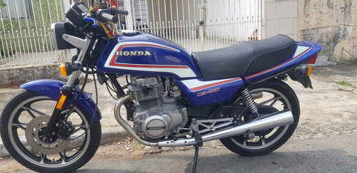 Cb400 Tucunaré Azul - Linda - Único Dono