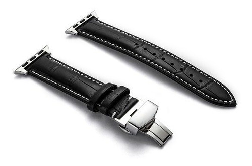 Correa Para Apple Watch Band 41 45 42 38 Mm,de Piel,se 8 7 6