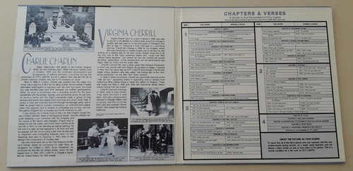Laserdisc City Lights Charlie Chaplin (Usado)