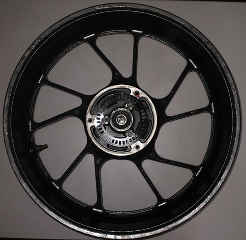 Imagem 1 de 8 de Roda Traseira Moto Yamaha Fazer 250 Original 2018 Em Diante