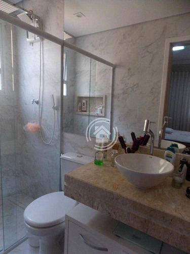 Imagem 11 de 20 de Apartamento À Venda, 74 M² Por R$ 320.900,00 - Gleba Califórnia - Piracicaba/sp - Ap0851
