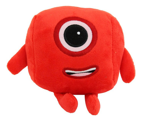 Boneca de pelúcia Numberblocks, brinquedo educativo de 8 cores