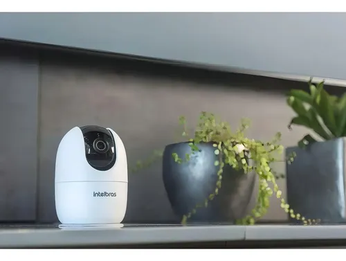 Kit Câmera Interna Wi-fi Im4c Com Cartão Sd 64gb Intelbras