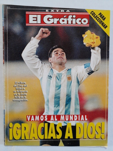 El Grafico Extra Nº 73 - Maradona Argentina Australia 1993