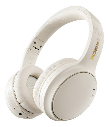 Audífonos Inalámbricos Plegables Bluetooth Gamer Diadema Color Blanco
