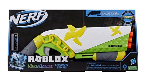 Lanzador Nerf Roblox Scorpion Dardos - Hasbro / Diverti
