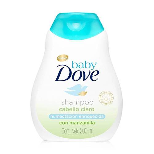 Shampoo Baby Dove Cabello Claro - Bebés Y Niños