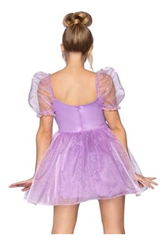 Disfraz De Muñeca De Organza Esmerilada Para Mujer De Leg Av