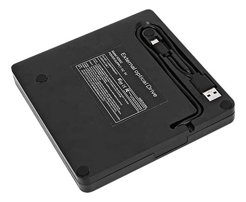 . Grabador Blu-ray Móvil Externo Usb 3.0 Tipo C Dvd Burner.