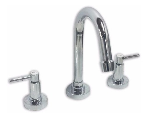 Imagen 3 de 6 de Combo Set Griferia Lavatorio Monocomado + Bacha Maral 40cm