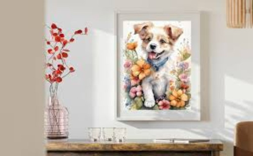 Diamond Painting 20x25 Perrito