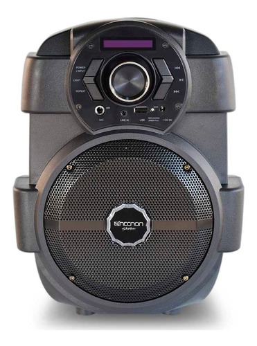 Bafles Amplificados 6 Pulgadas Bluetooth Portatil Necnon 06