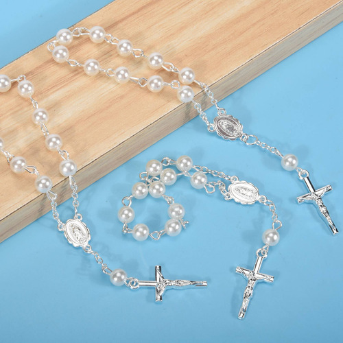Rosarios De Bautizo Con Los Dedos De Crystal, 30 Unidades