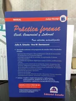 Comprar Libro Manual De Practica Forense Ultima Edicion
