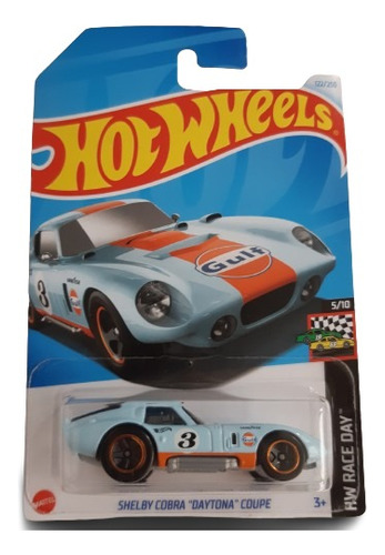 Hot Wheels Shelby Cobra  Daytona  Coupe Edición -gulf-