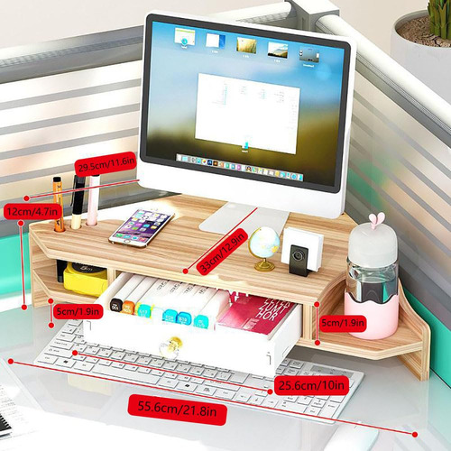 Kuaiyu Soporte Triangular Para Monitor, Esquina De Computado
