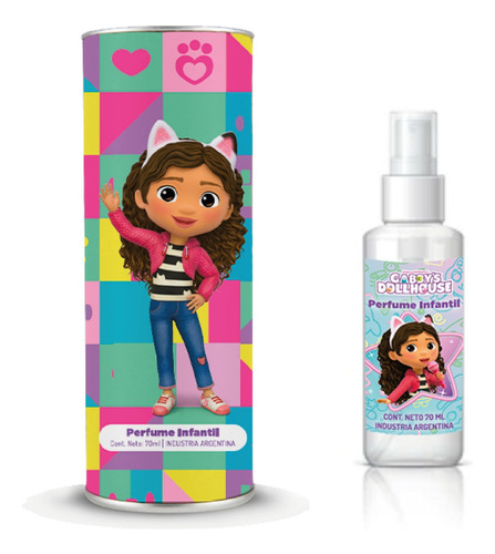 Perfume Infantil Y Portalápices Gabby´s Dollhouse 70 Ml