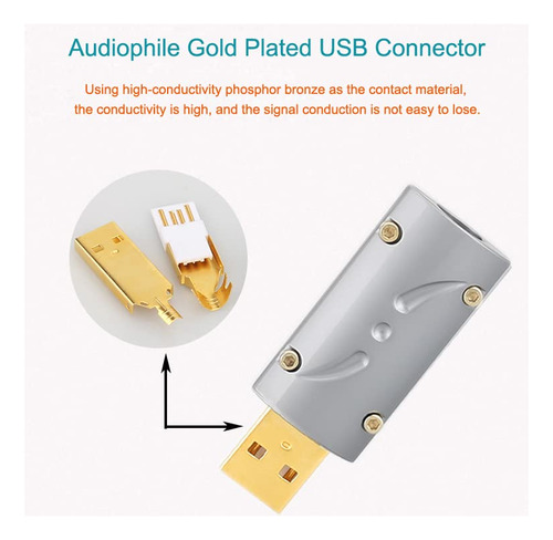 Conector Usb Viborg Usb2.0 Macho Tipo A, Conector De 4 Pines