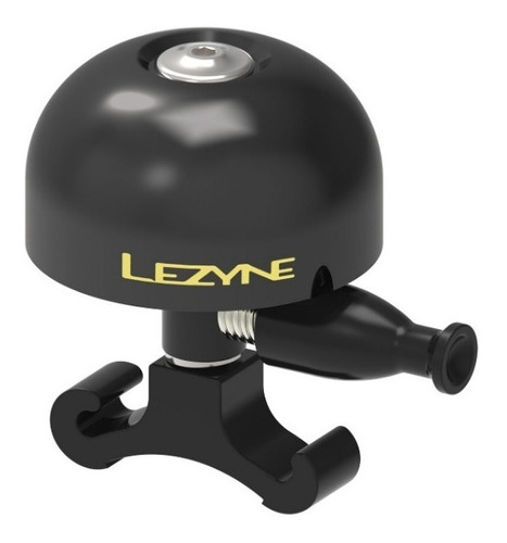 Timbre Bicicleta Lezyne Medium Brass Bell Bronce Negro - Ciclos