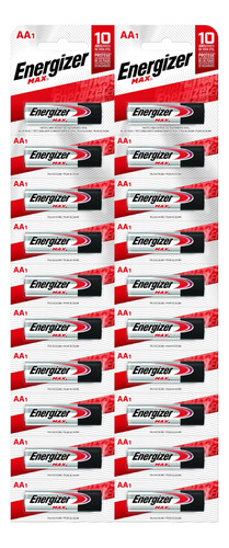 Pila Aa1 Energizer Max X10 U Mas Rendimiento