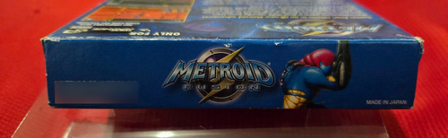 Metroid Fusion Gba Gameboy Advance (Usado)