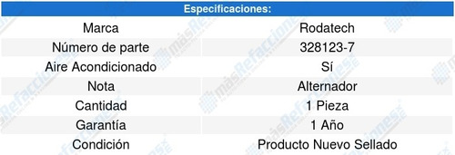 Banda Accesorios Kangoo 1.5l L4 09-09 Rodatech 5663347