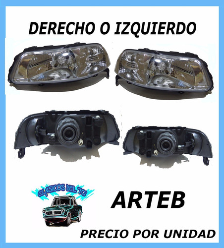 Optica Saveiro 1999 2000 2001 2002 2005/monoparabola-arteb