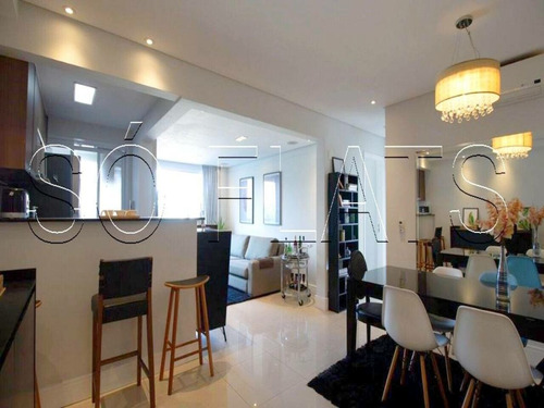 Imagem 1 de 15 de Apartamento Alto Padrão No Brooklin Com 02 Dorms - Sf35802