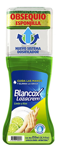 Lozacrem Limon Y Aloe 850ml - Unidad