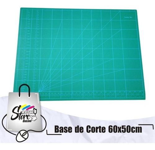 Imagen 1 de 2 de Mat De Corte, Base De Corte, Color Verde 60x50cm