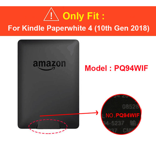 Funda Silicona Para Kindle Paperwhite 10ª Generación Pq94wif