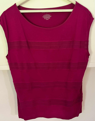 Remera Fucsia Ann Taylor