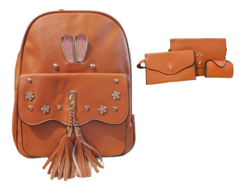 Bolso Combo 4 Piezas Envio Gratis Dama Moda Moderno Mujer