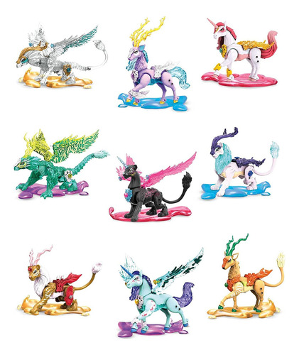 Mega Construx Crystal Creatures Series 2 Los Estilos Pueden