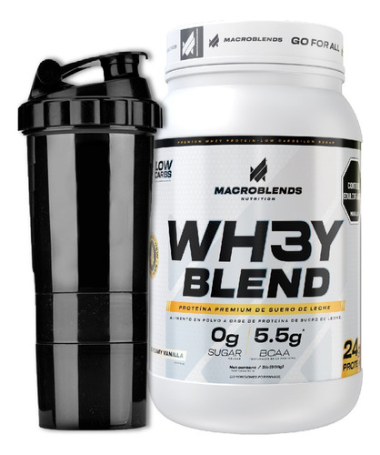 Whey Blend Proteina Macroblends - Unidad a $147155