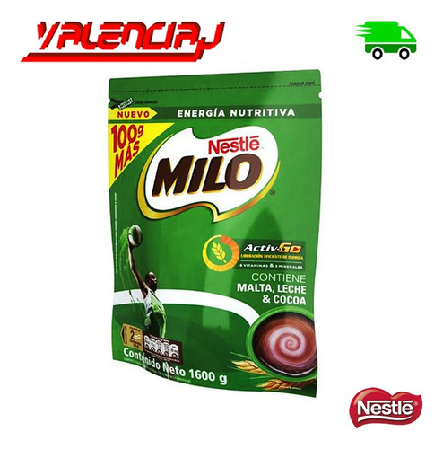 Chocolate Milo En Polvo 1.6k