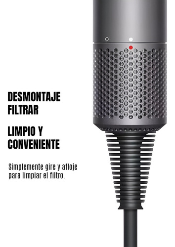 Secador Tipo Dyson Supersonic Secador De Pelo Con Difusor