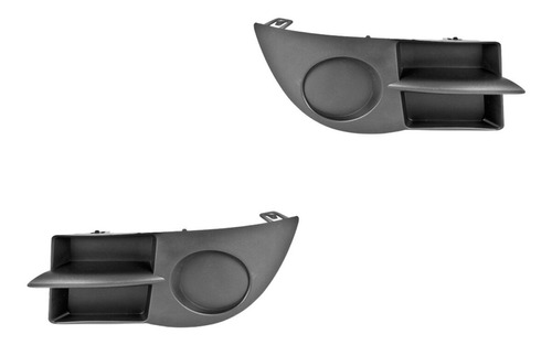 (2) Rejillas Defensa Renault Clio 2007-2010 Tong Yang