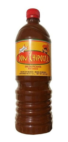 Salsa Don Chipotle 1000 Ml Caja Con 12 Piezas