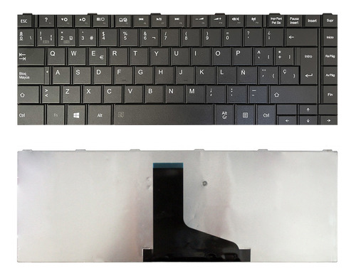 Teclado Toshiba C800 C845 C845d Sin Marco