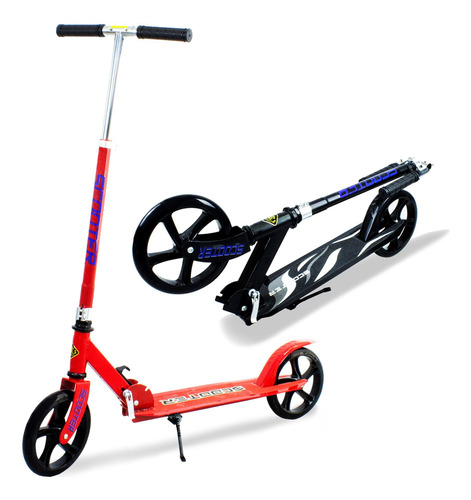 Imagen 1 de 10 de Monopatin Scooter Profesional Freno Trasero Alto Regulable -