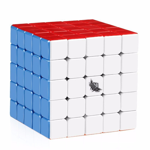 Cubo Rubik - Cyclone 5x5 - 63,5mm - Stickerless 5x5x5 + Base