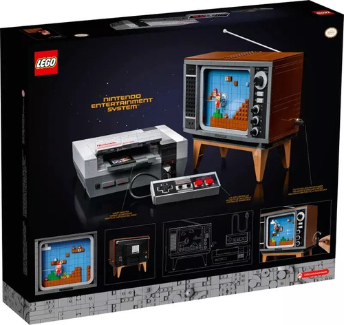 Set Lego 71374 Nintendo Entertainment System 2646 Mario Bros (Usado)